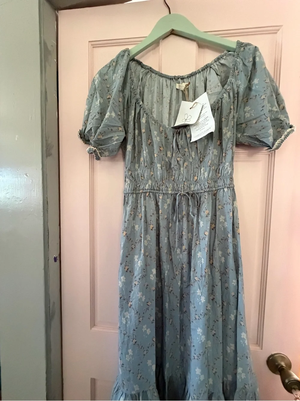 Christy Dawn Brynne Dress in Pansy blues S - Picture 2 of 4